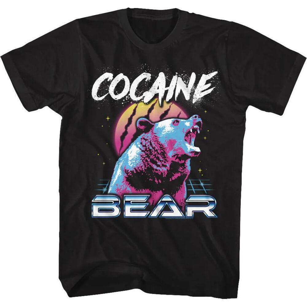 Retro Cocaine Bear Tshirt